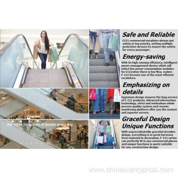 Indoor Commercial Escalator with Energy Saving Functions